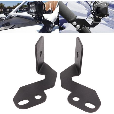 A-Säulen-Montagehalterung geeignet für Offroad-Würfel-LED-Scheinwerfer, kompatibel mit Polaris RZR XP 800 900 1000 UTVs. (1/5)