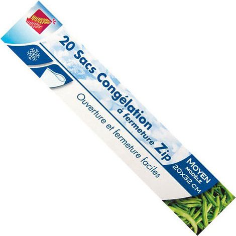 Sacchetto per congelamento Zip X20 Sacchi 20x32 40mic - Publi Embal