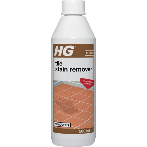 HG 166050106 Tile and Spot Stain Remover – 500ml, Effective for Removing Tile and General Surface Stains