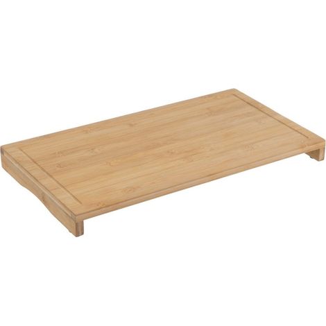 Planche couvre-vitrocéramique en bambou 52 × 28 × 4 cm (1/5)