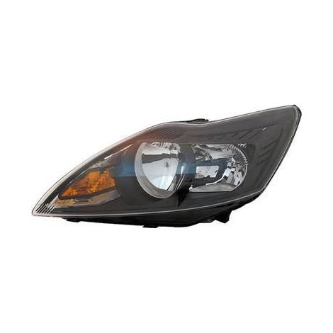 Phare avant gauche H7/H1 noir Ford Focus 2 phase 2 2008-2010