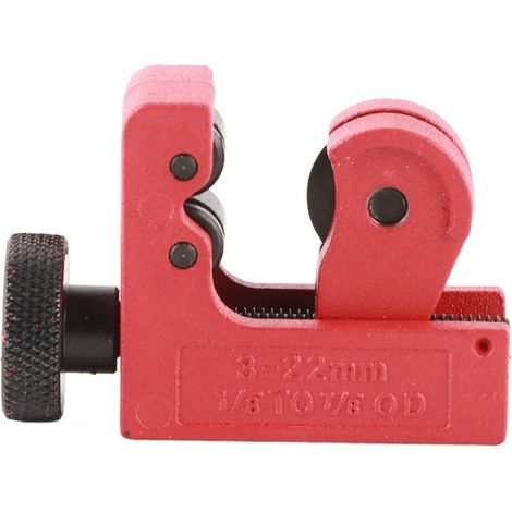 Coupe-tube mini réglable pour tuyaux 322mm cuivre aluminium PVC (1/5)