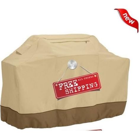 Housse de barbecue imperméable crème SANLIN BEANS - 170 61 117cm - Polyester (1/4)