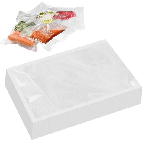 100 Pièces Sac Sous Vide Alimentaire, 20x25 cm Sachet Sous Vide Alimentaire, Sacs Sous Prolongent la Durée de Conservation des Aliments et Vide Qui Empêchent Efficacement le Contact Bactérien (1/5)