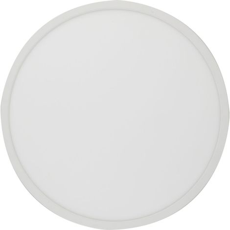 LED Deckenlampe mit Dimmer Ø 50 cm IP54 Weiß rund Farbwechsel 3000/4000/6500 K 4980 lm