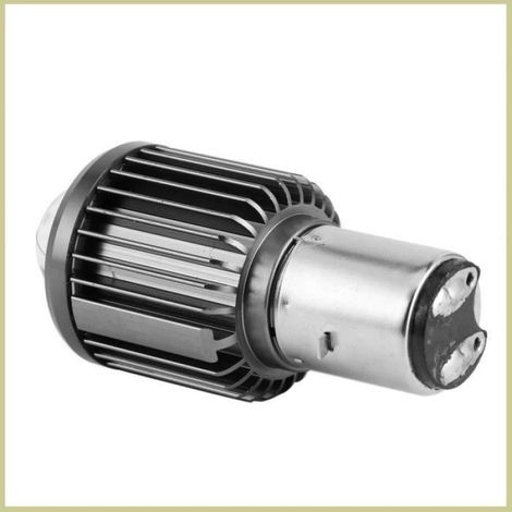 BA20D LED phare de moto haute luminosité 3500lm lumière blanche projecteur de moto applicable à la plupart des motos (1/4)