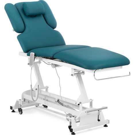 Lettino da massaggio a 3 motori 250 kg turchese 140007754