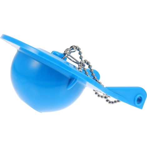 Clapet de Toilette en Pvc Bleu, Pièce de Rechange pour Réservoir (1/5)