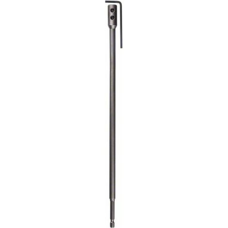 Bosch Accessories 2608595423 Prolunga della fresa Lunghezza totale 305 mm 1/4 (6.3 mm) 1 pz. (1/2)