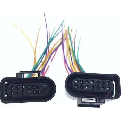 Compatible avec Volkswagen 09G, Sagitar, Magotan, Octavia, Lavida, Bora, boîte de vitesses, prise de transmission, connecteur de faisceau électrique -- JB1450-14P