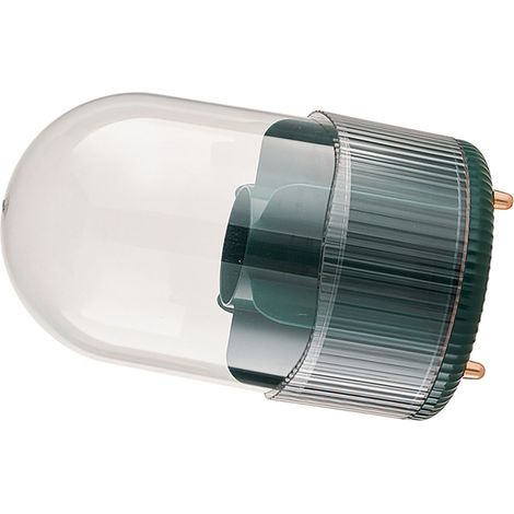 Boîte de rangement pour pinceaux de maquillage, présentoir rotatif pour cosmétiques, seau de rangement anti-poussière avec couvercle transparent, bleu marine (1/5)