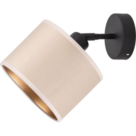 Tornado AMP1 Lampe, beige-goldener Samt (1/5)