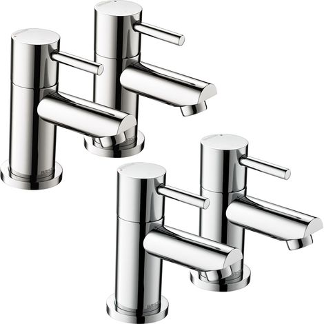 Bristan Blitz Basin Taps and Bath Taps - Chrome (1/3)