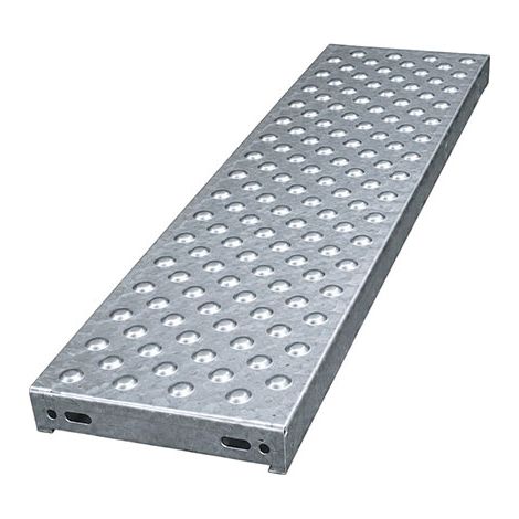 Pavimento industriale - Acciaio zincato - Dimensioni 4,00 x 0,36m - Rivestimento R10 - TOLDIAM-356-ACG (1/4)