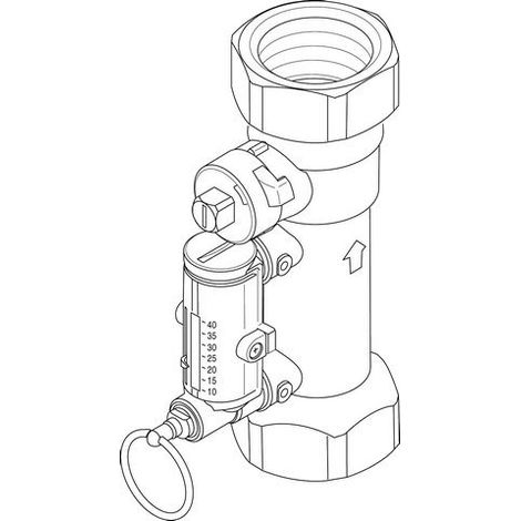 Ersatzteil 87185320970 Durchflussmesser 10-40 l/min von BOSCH - 87185320970 (1/2)