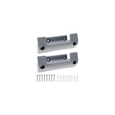 2pcs Support de Dévidoir de Tuyau d'eau Support de Montage Mural Tuyau d'eau Remplacement Support de Fixation de Tuyau de Stockage Tuyau d'arrosage en Plastique (1/5)