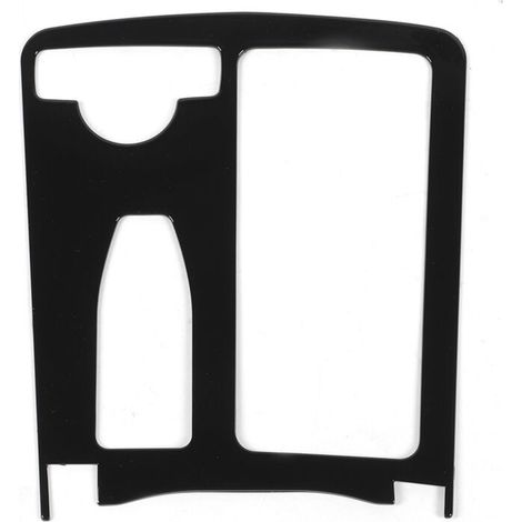 Cornice portabicchieri per console centrale 2046800307, ​​ricambio antigraffio per Mercedes-Benz Classe C W204 dal 2007 al 2014, nero lucido.