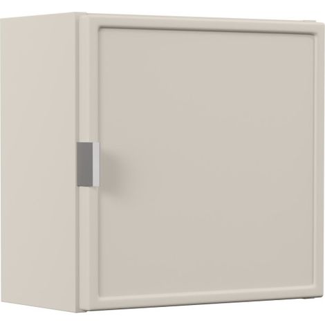 Mobile alto per il bagno BRAZZA – 1 porta – Colore marrone congo – L35 x H35 cm – Da appendere