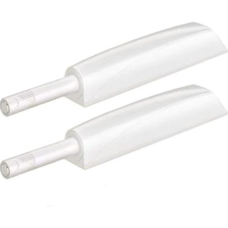 Boutons-poussoirs magnétiques - 2 pièces - Fermeture magnétique - Butée de porte - Verrouillage magnétique - Aimant de porte - Ferme-porte - Push pour ouvrir - Fermeture de porte - Convient aux armoir (1/5)