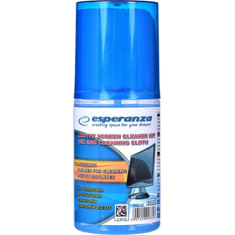 Esperanza ES121 LCD/TFT Reinigungsgel mit Mikrofasertuch (1/2)