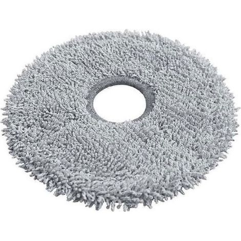 Chiffons De Rechange - Pour Aspirateur Robot Dreame Bot L10 Prime L10S Pro - Microfibre Absorbante - Gris - Lot De 10 (1/5)