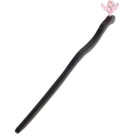 Traditional Chinese Hairpin for Women, Purple Wood (1/5)
