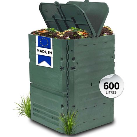 GARANTIA THERMO-KING composteur 600 litres vert (1/6)