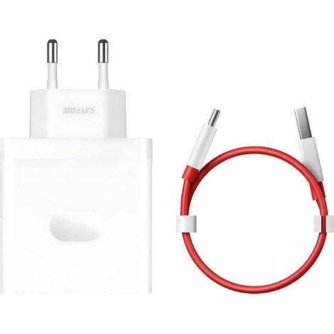 Chargeur de charge rapide Oneplus White Supervooc One Port, charge rapide et fiable, compatible avec de nombreux appareils (1/3)