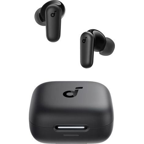 Soundcore P30i Drahtloser Bluetooth-Kopfhörer mit Geräuschunterdrückung de Anker, Leistungsstarke und intelligente Geräuschunterdrückung, kräftiger Bass, 45 Stunden, 2-in-1 Tasche und Handyhalterung,