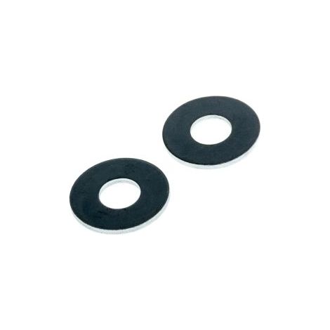 Rondelles RS PRO pour vis M8, Acier Galvanisé brillant ( Prix pour Paquet de 500 )