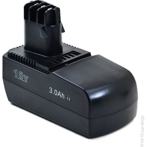 NX - Batterie visseuse, perceuse, perforateur, ... compatible Metabo 18V 3Ah - 6.254776.31