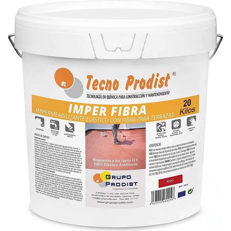 Tecno Prodist Imper Fibra - Pintura Impermeabilizante con Fibras (Terrazas)