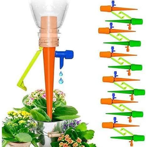 Automatic drip irrigation kit - 12 adjustable drippers - For garden watering