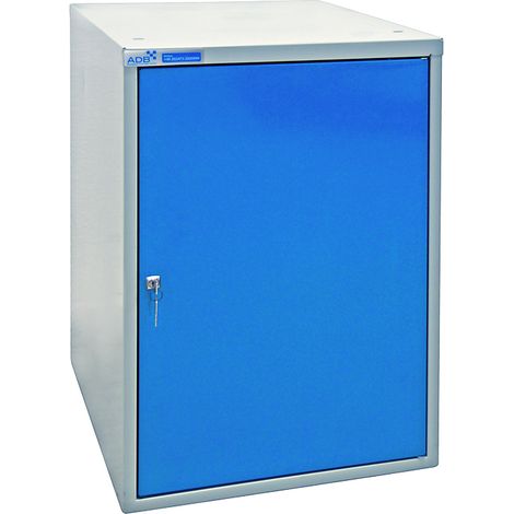 ADB Stahlblechschrank Stahlschrank Werkstattschrank Metallschrank 800x530x700 mm (1/2)