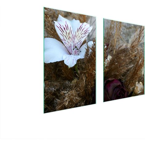 GLASSCHUTZPLATTE FÜR KÜCHE 65x52 ORCHIDEE (1/5)