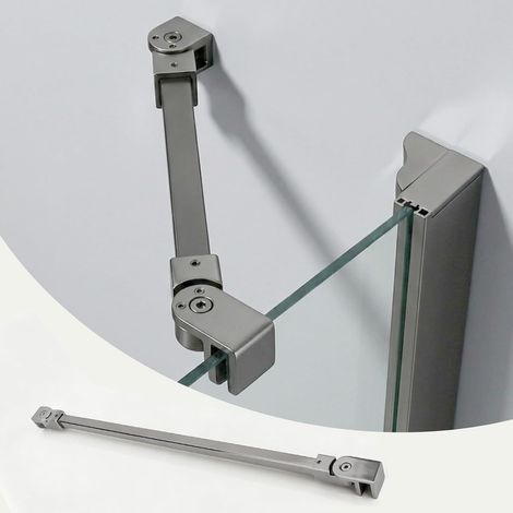 Barre de support pour paroi douche en verre 16, 24, 36, 48 ou 60 (1/5)
