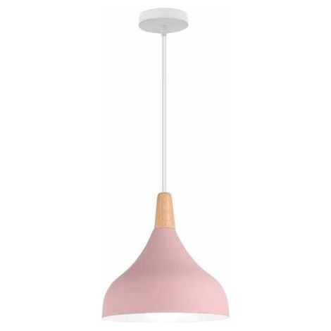Modern Creative Pendant Lamp Indoor Lighting E27 Restaurant Kitchen Pendant Lamp (Pink) - Pink (1/4)