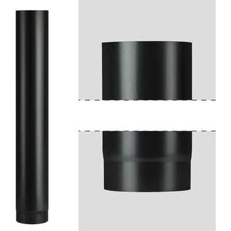 TUBO PER STUFA A LEGNA 'PLUS LIGHT' Ø 150x500 mm