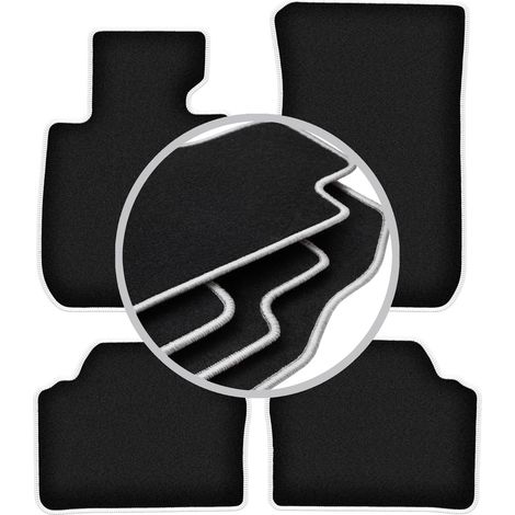 Tapis de voiture CARLUX-SILVER pour : BMW 3 E90 berline (2004-2011)