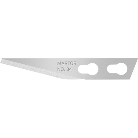 MARTOR 34.65 Lama grafica di ricambio 34 100 pz. (1/4)