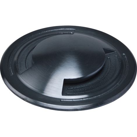 Encastré de sol extérieur ZEPH 1 24V déflecteur double anthracite bleu 2W - EUROPOLE - 55044DDAN