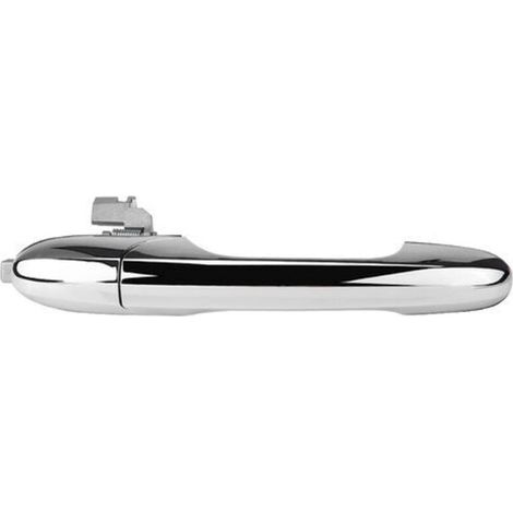 Pair - SJLERST Poignée de porte extérieure gauche - Côté avant droit - Côté passager - Chromé - Côté conducteur gauche (côté passager droit) - cessoire de rechange poigne de porte fiat 500 côté droit