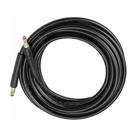 Tuyau pour Nettoyeur Haute Pression Karcher K2 K3 K4 K5 K6 K7-10m - Flexible Quick Connect avec Embouts en Laiton