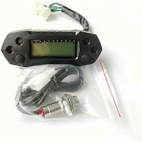 Motorcycle Speedometer Lcd Display Odemeter Electric Carburetor Meter( ) (1/5)