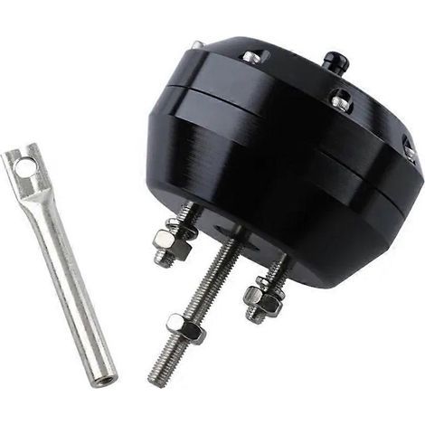 Actionneur de turbocompresseur réglable en aluminium usiné de 2 pouces pour Ford COLLINS-31 Escort RS Cosworth, actionneur de soupape de dérivation d'échappement (1/5)