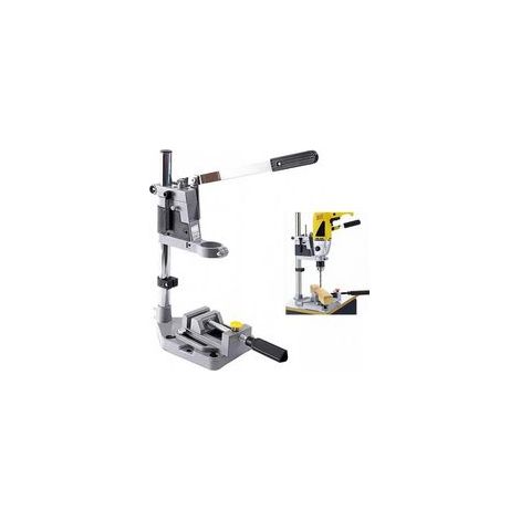Colonne de Support de Perceuse Réglable avec Mâchoires Plates  Diamètre de Serrage 43 mm pour un Perçage Précis (1/5)