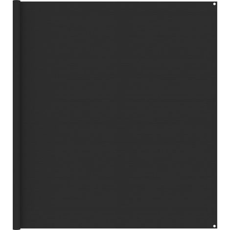 Tapis de tente Terrasse Salon Cuisine - Tapis de jardin 250x450 cm Anthracite BV348902 - BonneVie (1/4)