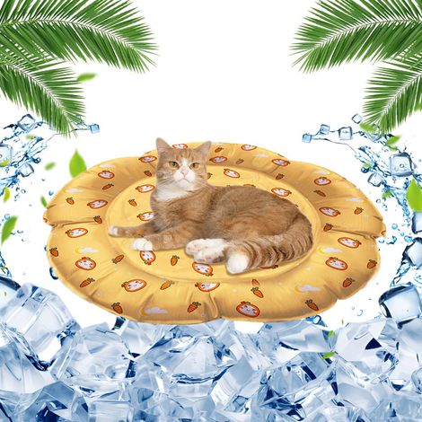 Esterilla refrescante para perros 40 x 50 cm, esterilla refrescante para gatos, esterilla refrescante para perros, autorefrescante, gel no tóxico, adecuada para perros y gatos, uso interior y exterior
