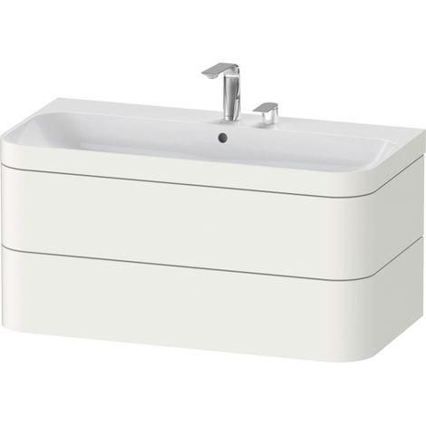 Duravit Happy D.2 Plus c-bonded Set suspendu, 975x490mm, 2