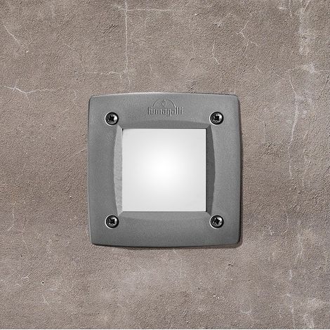 LAMPADA AD INCASSO FUMAGALLI LETI 100 SQUARE GRIGIO OPALE LED GX53 3W CCT SET 3C1000000LYG1K (1/2)